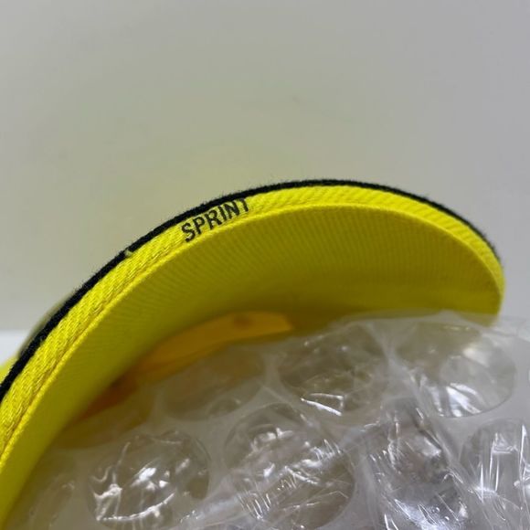 2006 Nascar Nextel Cup Series Hat Mens Yellow Sprint Strapback Adjustable Signed - Picture 4 of 8